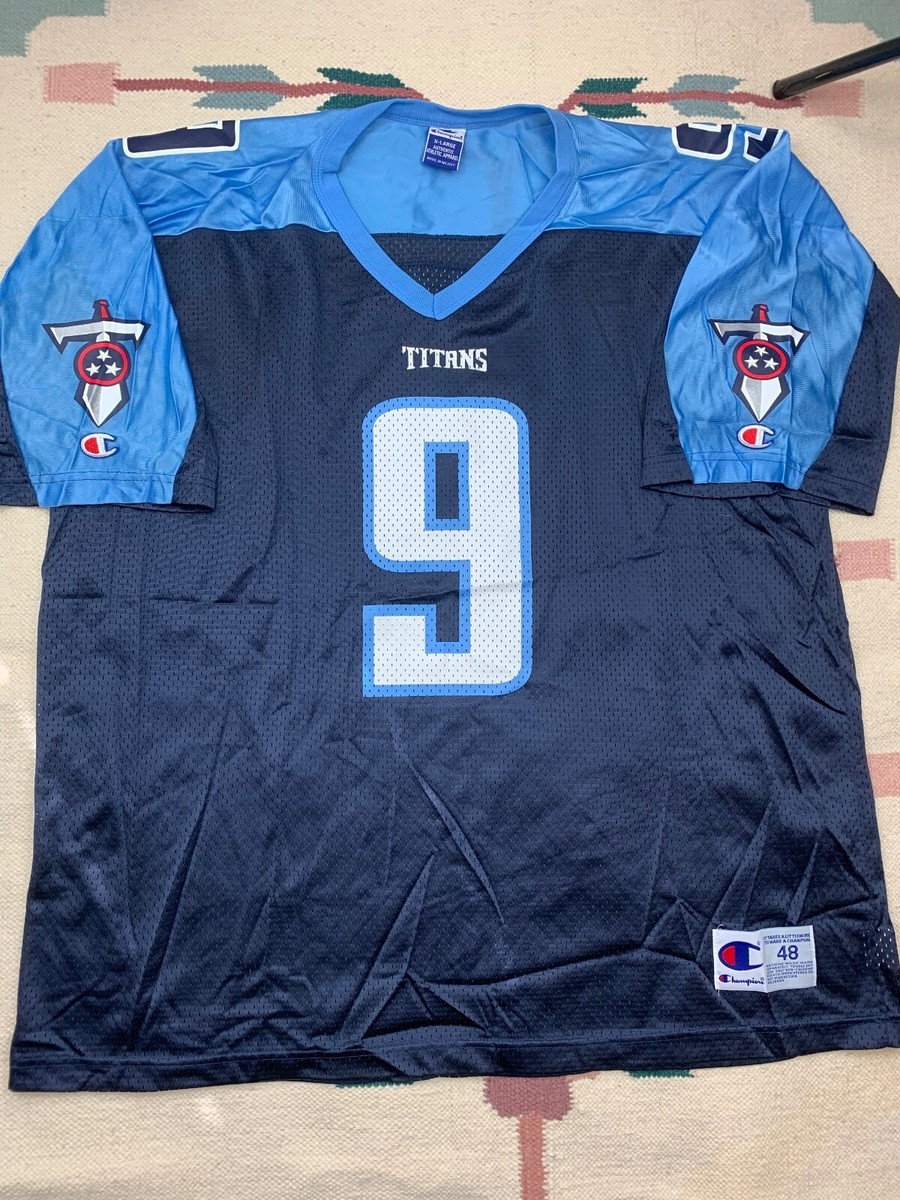 VTG 90s Champion Tennessee Titans Steve McNair Jersey Sz 48 (XL