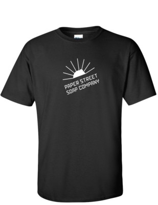 Paper Street Soap Company Logo Fight Club T-shirt Tyler Black Tee Shirt S-5XL