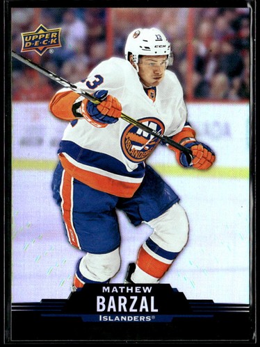 2020 Upper Deck Tim Hortons Mathew Barzal #13 card