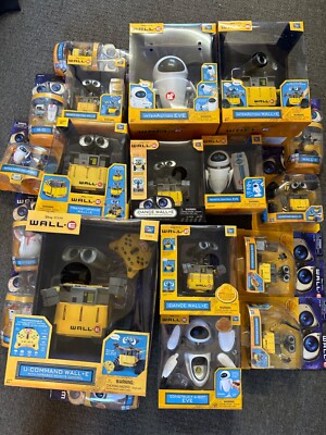 Disney Pixar Wall E & Eve Thinkway Toys teils batteriebetrieben 1 Portokarge