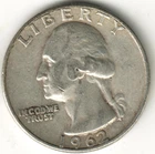 USA - 1962D - Washington ¼ $ - Silver Eagle - #12430RG