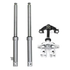 For   CRF50 XR50 CRF XR 50 Front Forks Shock + Triple Tree Clamps Complete
