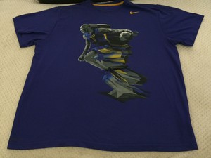 purple dri fit t shirt