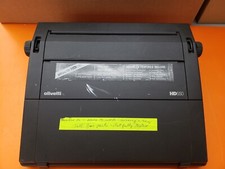⭐️⭐️⭐️⭐️⭐️ **For Parts** Vintage Olivetti HD550 Portable Electronic Typewriter  thumbnail