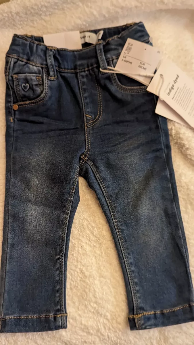 name it skinny girls jeans age 4 6m size 68 eBay