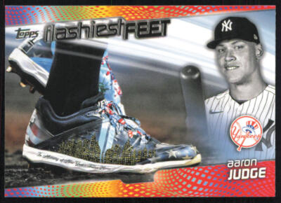 確認用(flashiest feet) Aaron Judge 2022 Topps Flashiest Feet #FF-11 New York Yankees | eBay