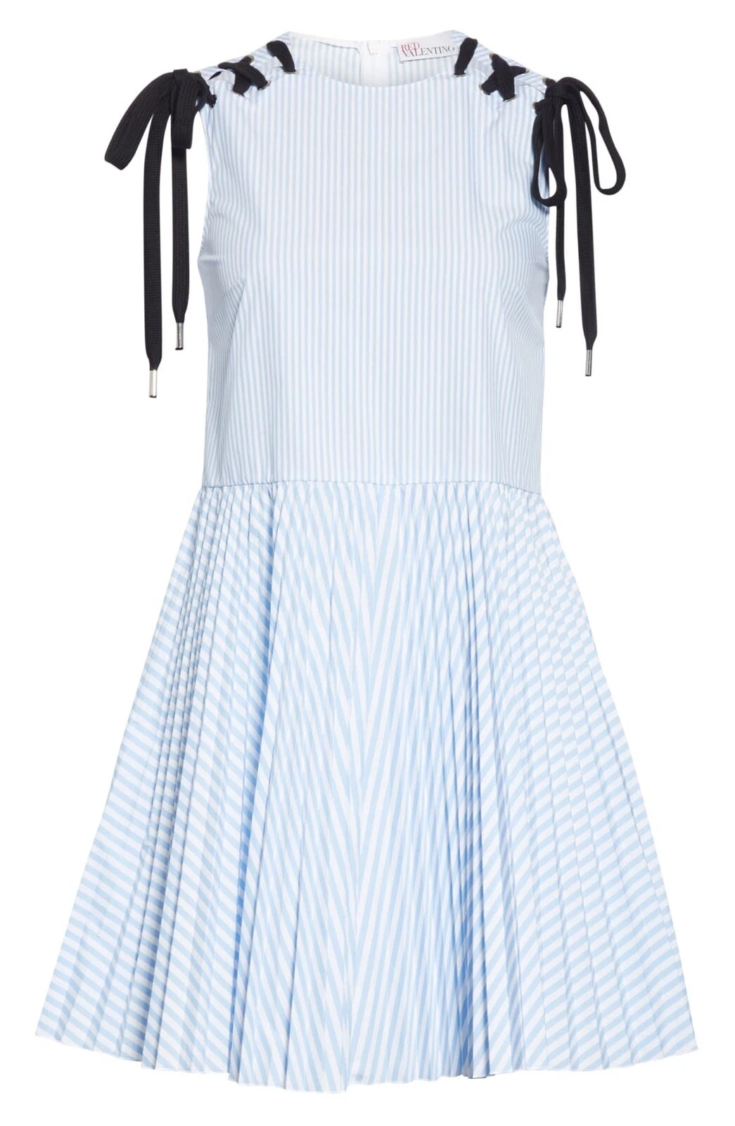 RED Valentino Dettaglio Pizzo Righe 2 Us 40 Nuova con etichette