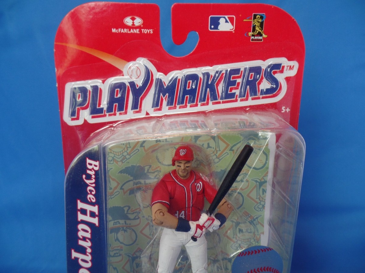 MLB Washington Nationals Playmakers Series 4 Bryce Harper Action