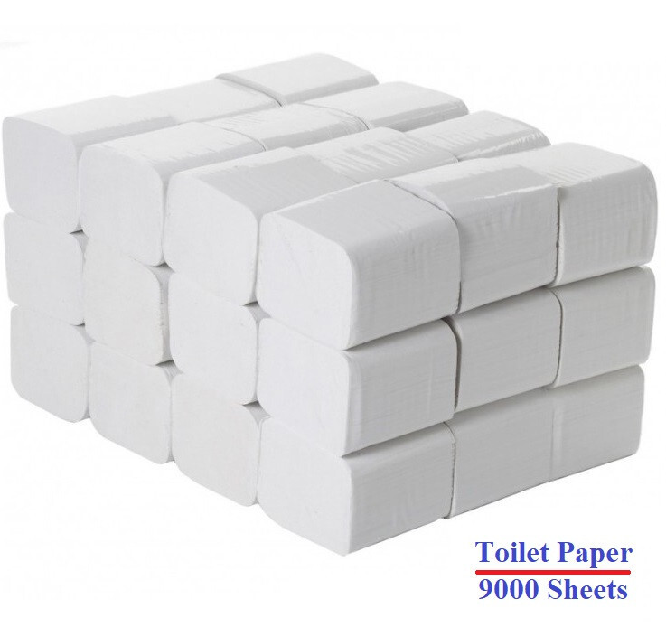 Toilet Paper Bulk Pack Toilet Tissue Paper Bulk Pack 9000 Sheets 2 Ply