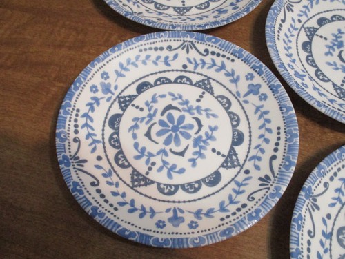 CORELLE PORTOFINO BREAD PLATES LOT OF 8 - Picture 3 of 9