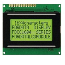 5V LCD 16x4 1604 Character LCD Display Module LCM Yellow Blacklight Arduino
