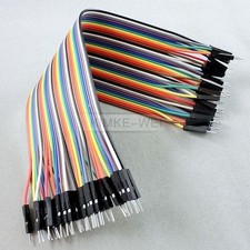 40x 20cm 2.54mm Male to Male Dupont jumper wire cable for Arduino Breadboard