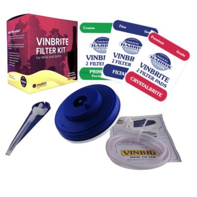 Weinfilter Harris Filters Vinbrite Mk3 Komplettset inkl. Pads
