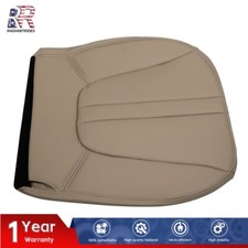 Front Driver Bottom Seat Cover For Ford Expedition 1997 1998-2002 Leather Tan Front Driver Bottom Seat Cover For Ford Expedition 1997 1998-2002 Leather Tan