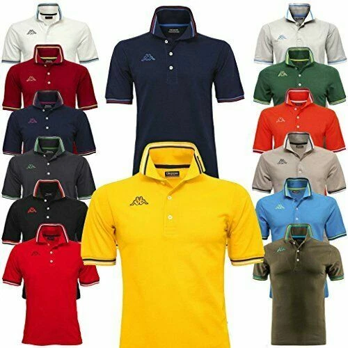 KAPPA LOGO MALTAX POLO 5 MSS MEN'S PIQUET COTTON T-SHIRT TENNIS FOOTBALL
Opens in a new window or ta