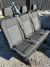 New OEM Ford Transit 2015-25 Black Cloth 55" Triple Seat