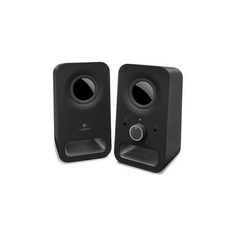 Enceintes PC Logitech 980-000814 Noir - Haut-parleurs multimédia 6W alimentés par USB