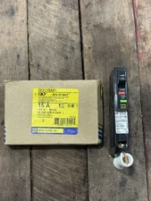 SQUARE D 15 AMP ARC-D-TECT ARC FAULT CIRCUIT BREAKERS 120 VAC 1P QO115AFI 30129
