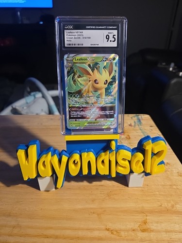 Leafeon VSTAR graded CGC 9.5 for sale on eBay