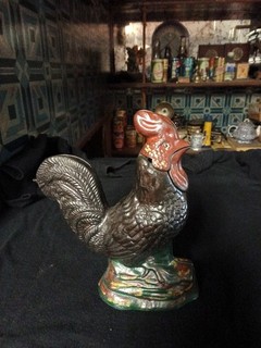 Original " ROOSTER " Mechanical Bank 1880 Kyser&Rex.