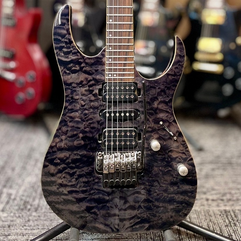 Ibanez Premium Rg870Qmz -Black Ice- 2011-2012 Safe delivery from
