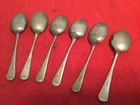 Vintage 1940 G.A. Axe & Co Ltd WW2 Military war department set of Spoons