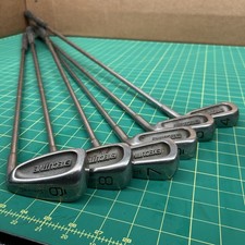 VINTAGE Spalding Executive RH Golf Club Irons 4 5 6 7 8 9 Jet Step Steel Shaft