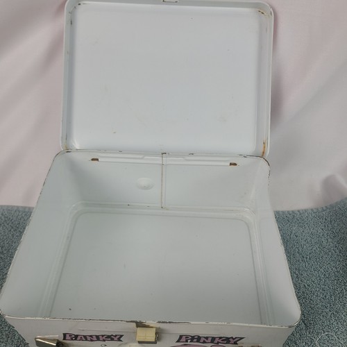 Vintage 1984 Pink Panther And Sons Metal Lunchbox No Thermos - Picture 9 of 10
