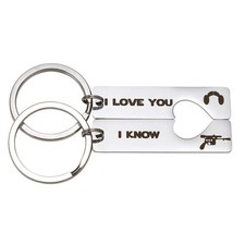 I Love You I Know Keychain for Couples Gifts, Valentines Day Jewelry Birthday