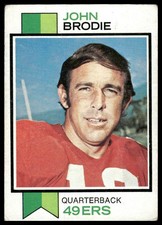 John Brodie 1973 Topps #45 San Francisco 49ers