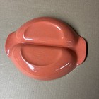Russell Wright Divided Dish Residential by Northern Co. Vintage MCM Coral — photo 4