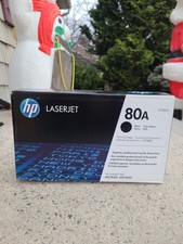 HP 80A Black Genuine LaserJet Toner Cartridge CF280A New Sealed