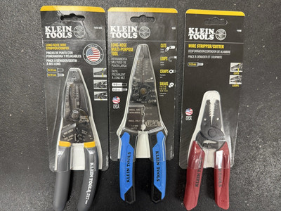 KLEIN Tools (LOT OF 3)11046, 1009-SEN, 1025 NEW+FREE SHIPPING!!!