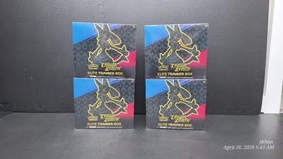 Crown Zenith 英語版 ETB 未開封 Crown Zenith Elite Trainer Box ETB Pokémon TCG Sword & Shield | eBay