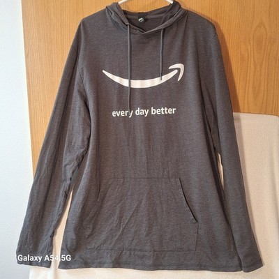  Amazon-branded ''every day better'' unisex adult classic smile...long Sleeve XL