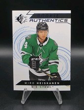 2018-19 Sp Rookie Authentics Blue Miro Heiskanen 125 Rc 2018-19 Sp Rookie Authentics Blue Miro Heiskanen 125 Rc