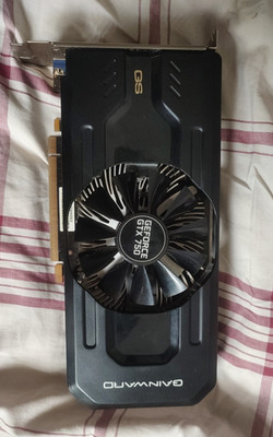 Gainward NVIDIA GeForce GTX 750 Grafikkarte PCIe x16 HDMI DVI VGA Lüfter