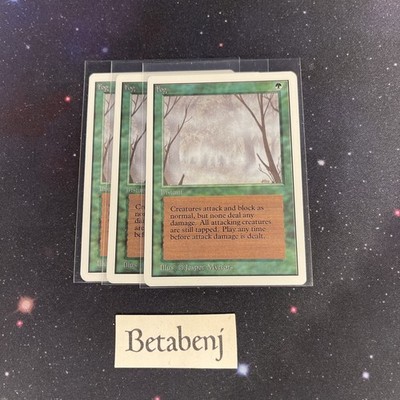 1x MTG Unlimited Fog from Estate Collection
