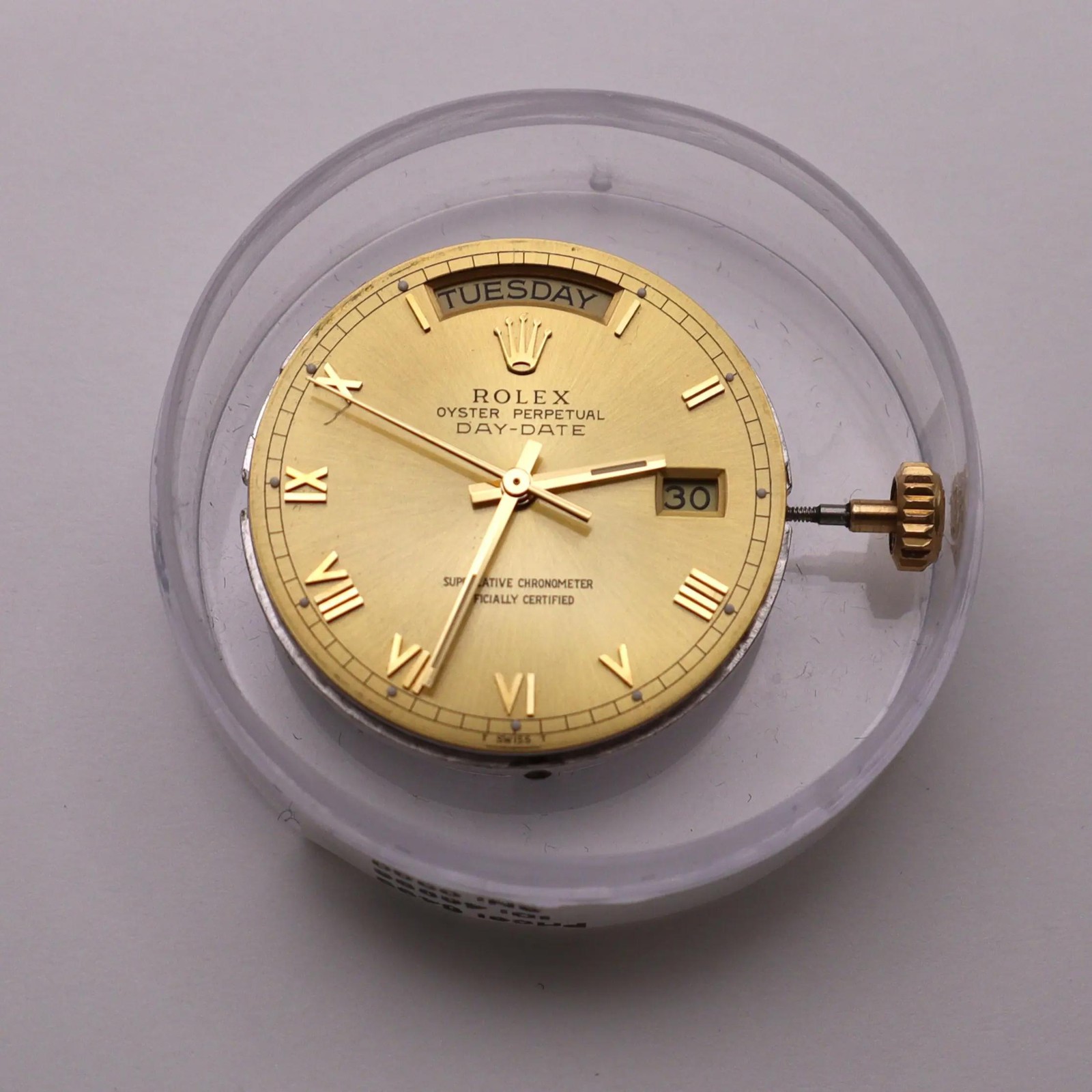 Rolex Oyster Perpetual Day Date Refinished Dial Movement 5055