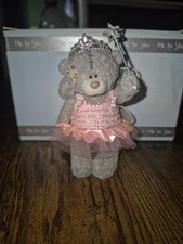 Me to You Tatty Teddy Bear Fairy Sparkles Figurine (Look At Description) Boxed
