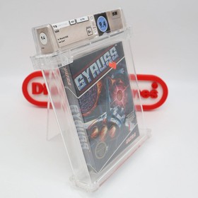NES Nintendo Game GYRUSS - ROUND SOQ! WATA GRADED 9.4 B+! NEW & Sealed + H-Seam!