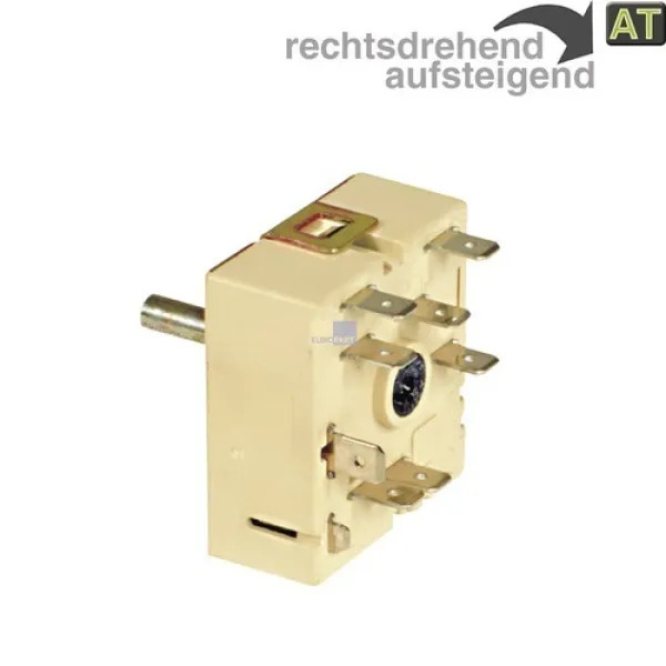 Kochplattenschalter 1Kreis Ego 50.57021.010 FüR Kochfeld Herd-image