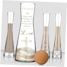 Unity Sand for Wedding Ceremony Set Include Ceremony Vase, Sand, Christian