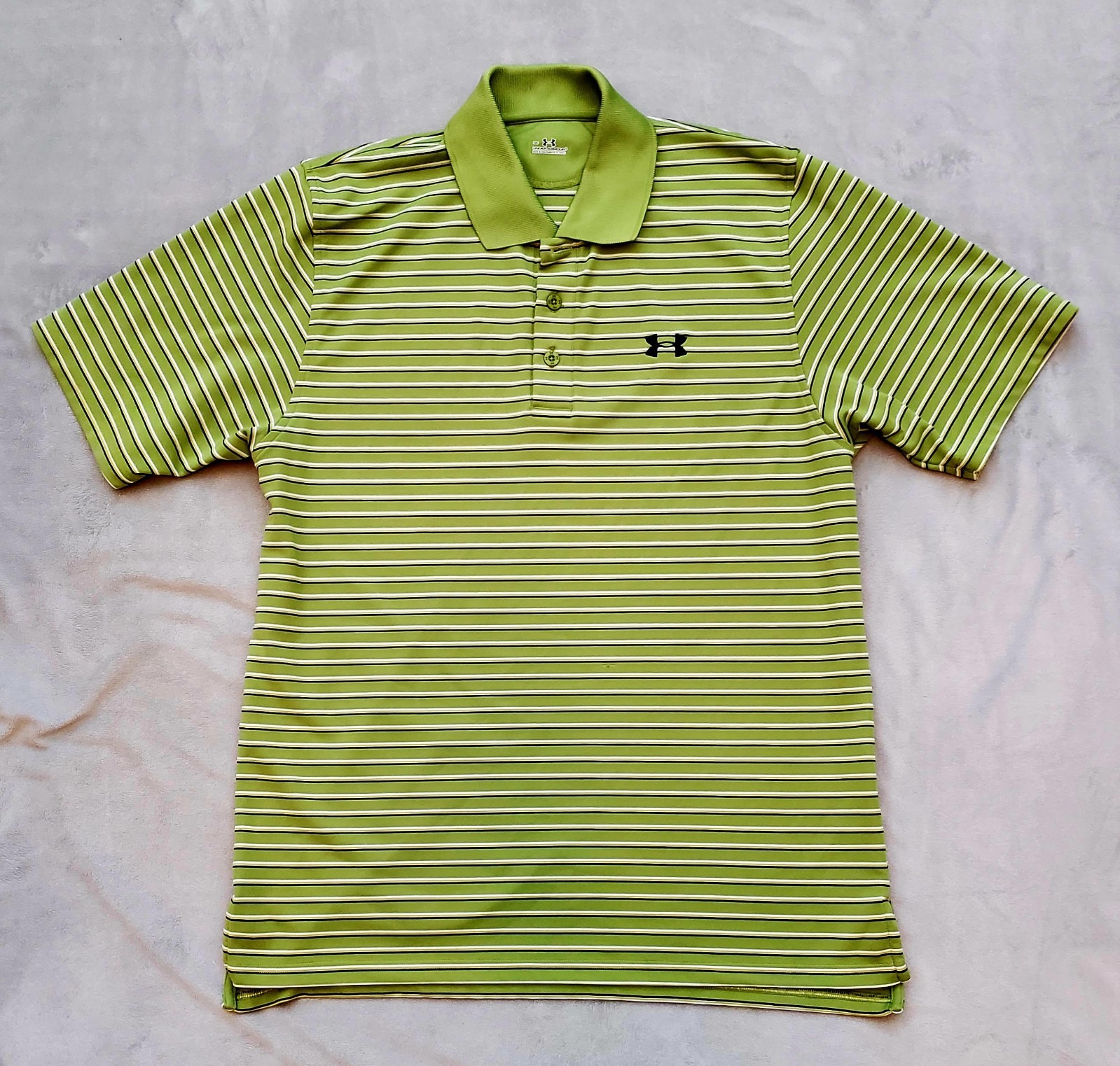 UNDER ARMOUR MENS POLO SHIRT-SHORT SLEEVE-SIZE M thumbnail 5