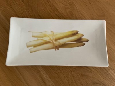 Spargelplatte , Porzellan  ASA Selection. Schöne dekorative Platte zum Servieren