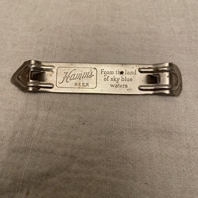 Hamm s From The Land Of Sky Blue Waters Beer Can / Bottle Opener St Paul MN #2