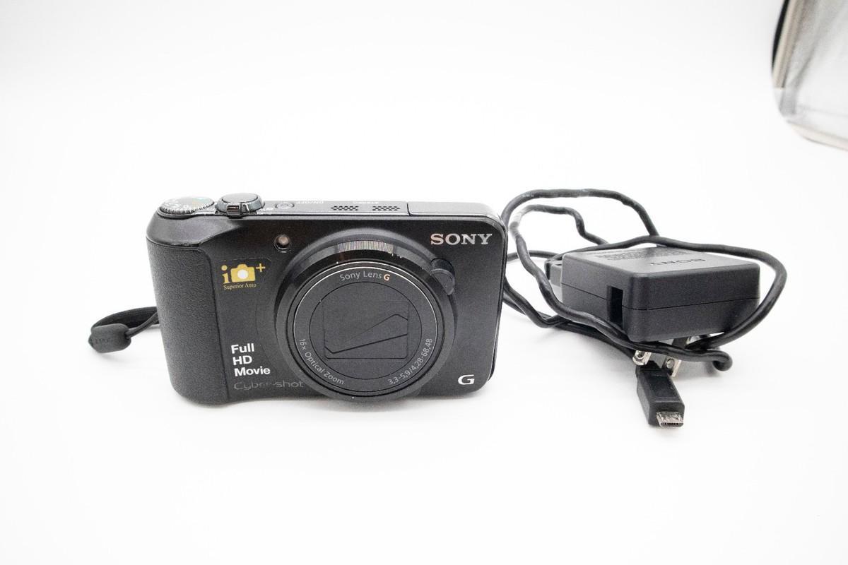 Sony Cyber-shot DSC-HX10V Black Compact Camera 18.2MP 16x Zoom w