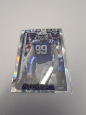 2025 Topps Chrome Football Deforest Buckner Raywave Refractor #133 Colts