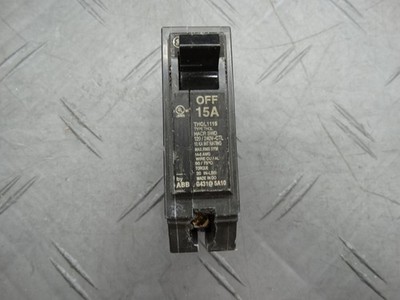 GE Q-Line 15 Amp 1 Single-Pole Circuit Breaker THQL1115