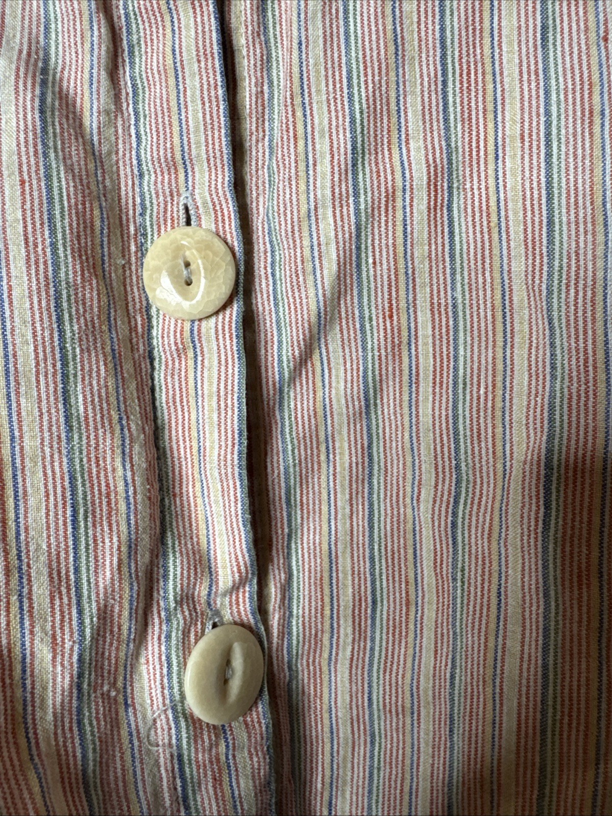 Flax 100% Linen Button Down Jacket Top  Women’s  … - image 4